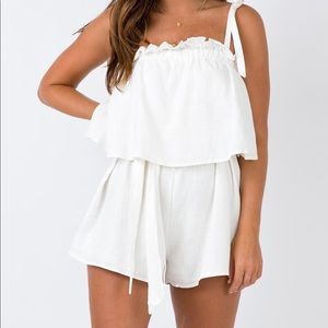 Princess Polly White Romper